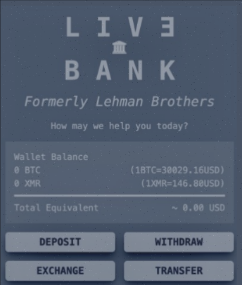 How look live bank in incognito market